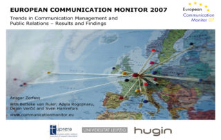ECM European Communication Monitor Report 2007 Communication Management Public Relations Trust communication channels instruments