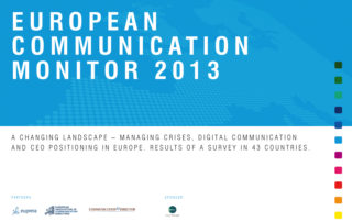 ECM European Communication Monitor Report 2013 Crises Communication Digital Communication CEO Reputation Positioning