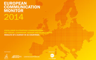 ECM European Communication Monitor Report 2014 Excellence in Strategic Communication Leadership Gender Mobile Communication Social Media